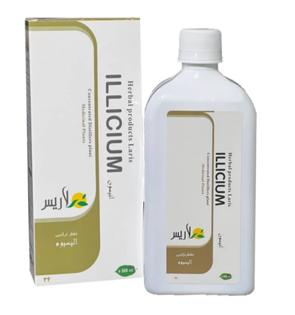مقطر ترکیبی ایلسیوم        Illicium ( درمان میگرن )