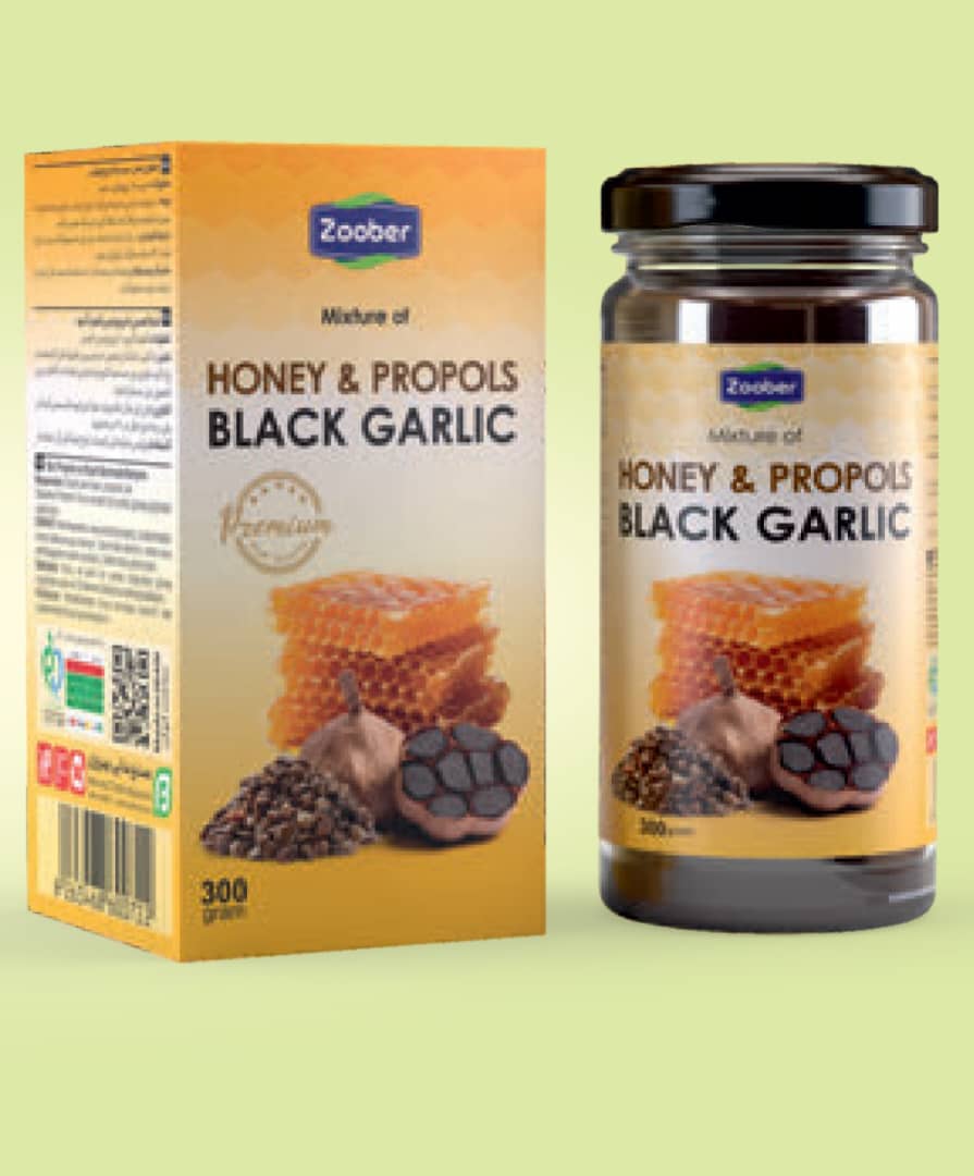 معجون عسل، سیر سیاه و پروپلیس
